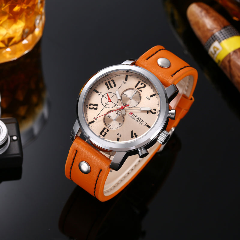 Luxury Red & Brown Watch 2025