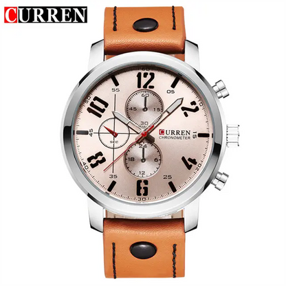Luxury Red & Brown Watch 2025