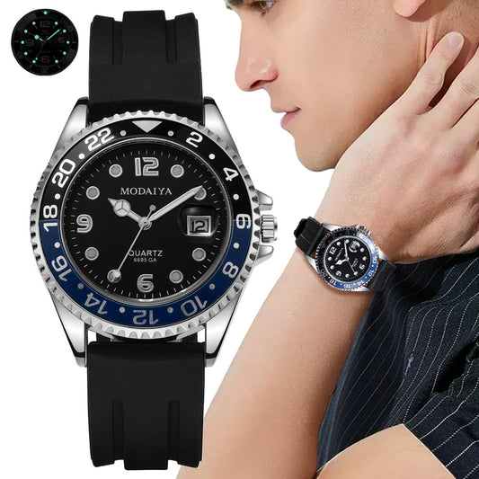 Men's Version Simplicity Figures Luminous Quartz Watch