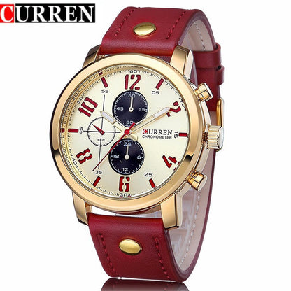 Luxury Red & Brown Watch 2025